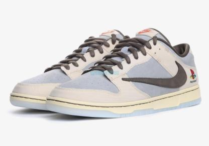 【海外スタッフより直送・正規品保証！日本未発売モデル】Travis Scott x PlayStation x Nike Dunk Low【送料無料 代金引換】